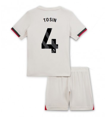 Chelsea Tosin Adarabioyo #4 Udebanetrøje Børn 2025-26 Kortærmet (+ Korte bukser)
